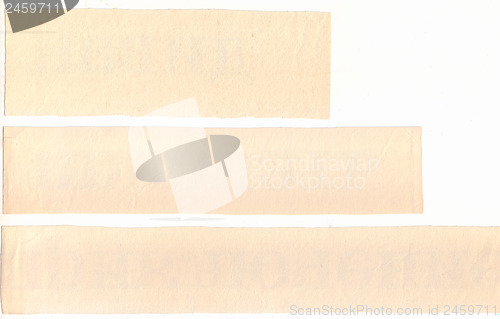 Image of Grunge Paper Pieces