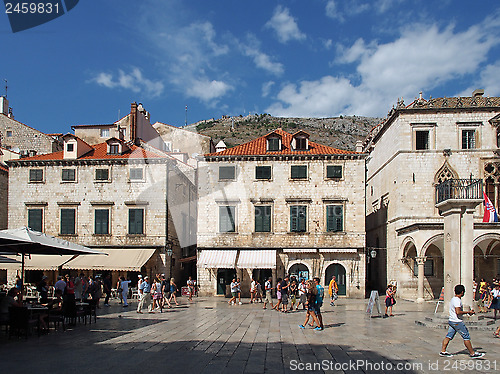 Image of Dubrovnik, august 2013, Croatia, Stradun