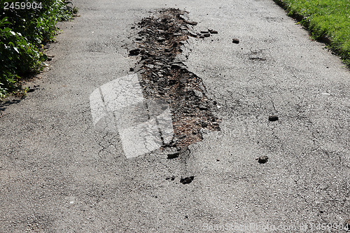 Image of Road damage