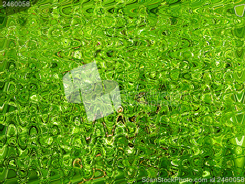 Image of green indistinct background with abstract stripes