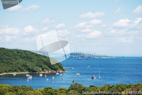 Image of Sea view of the Gulf of Peter the Great.