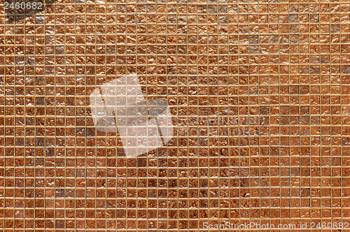 Image of Golden squares background.