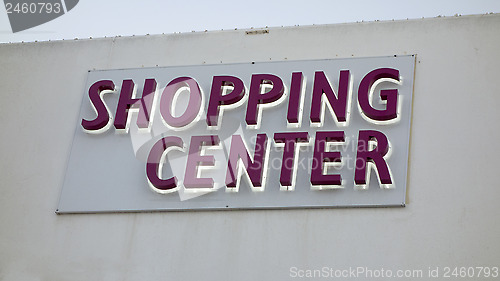 Image of Sopping Center Signs