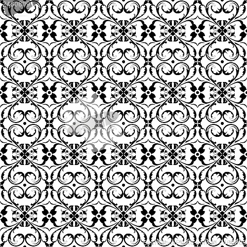 Image of  seamless floral pattern 