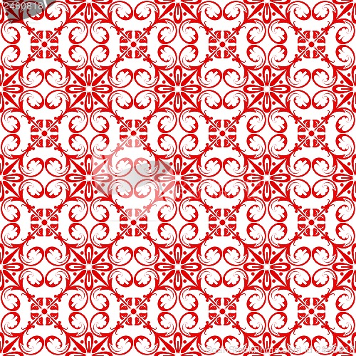 Image of  seamless floral pattern 