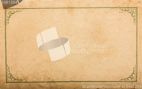 Image of Old Paper Texture, Background