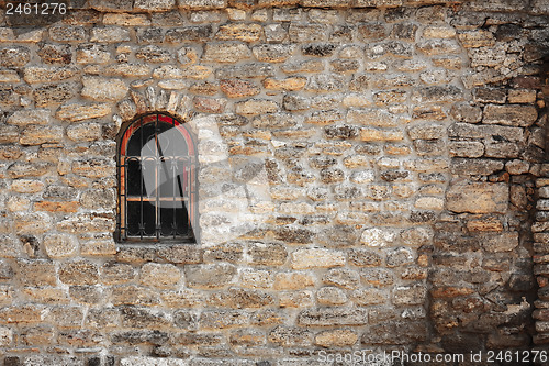 Image of Old wall made of the Jerusalem stone 