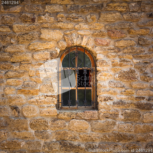 Image of Old wall made of the Jerusalem stone 