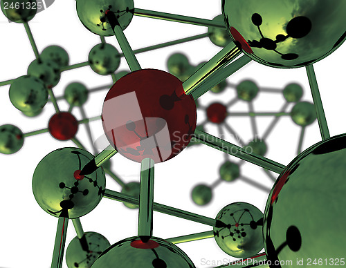 Image of Abstract Molecular Structure