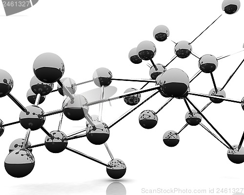 Image of Abstract Molecular Structure