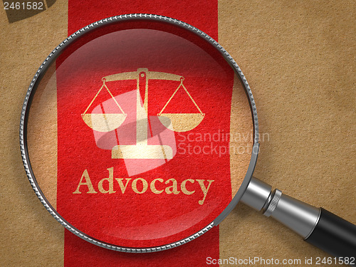 Image of Advocacy Concept.