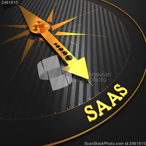 Image of SAAS. Information Technology Concept.