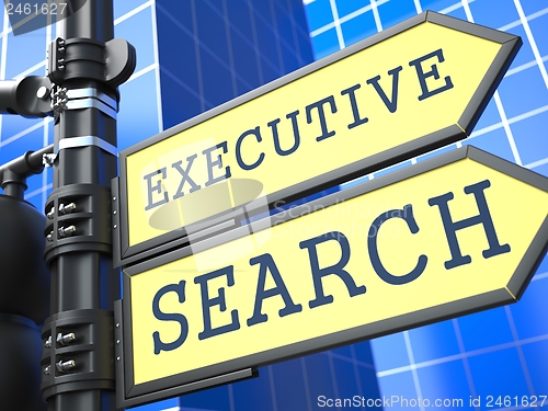Image of Executive Search. Business Concept.
