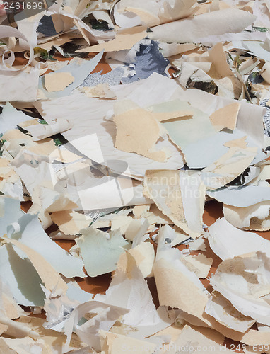 Image of Paper Waste For Recycle 