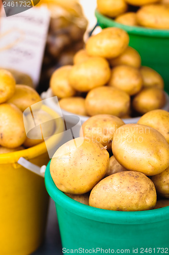 Image of Potatoes at local market