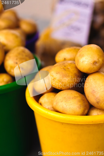 Image of Potatoes at local market