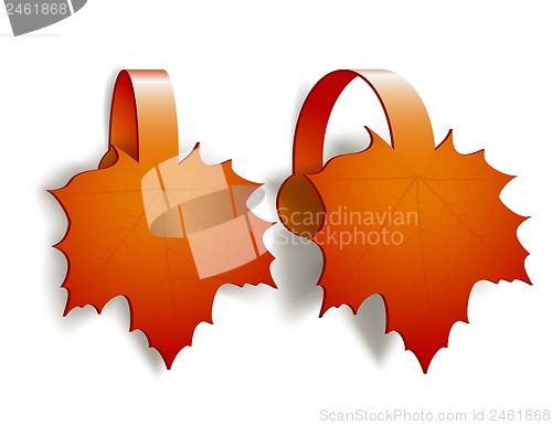 Image of Maple Leaves advertising wobblers