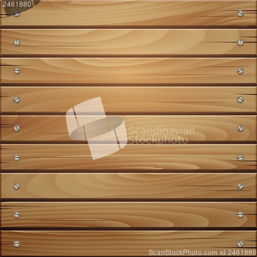 Image of Wood plank brown texture background