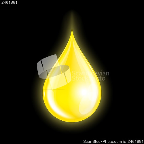 Image of Drop of oil