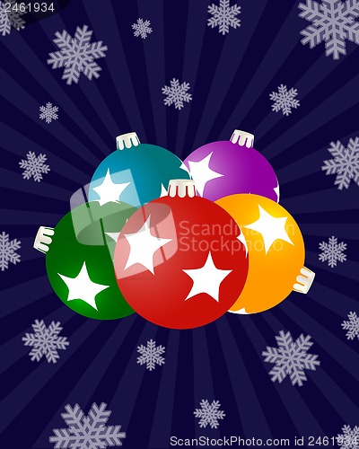 Image of New Year or Christmas background