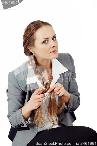 Image of Middle age business woman