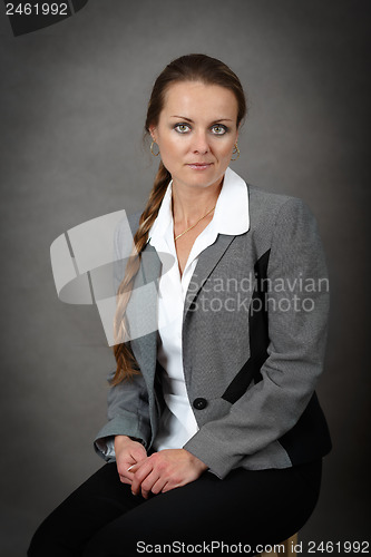 Image of Middle age business woman