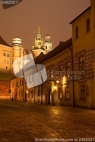 Image of Old Town at night