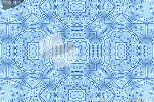 Image of Blue background with abstract foam pattern