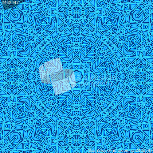 Image of Blue abstract pattern