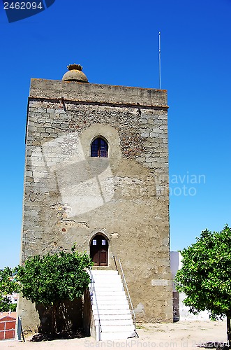 Image of Tower of  castle,Redondo, Portugal