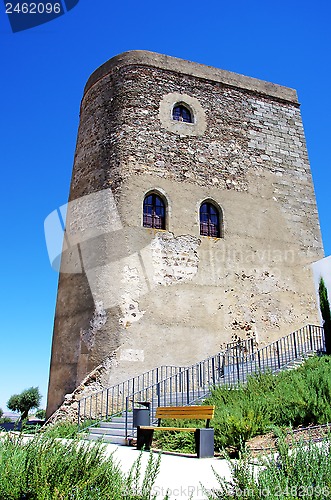 Image of Tower of  castle,Redondo, Portugal