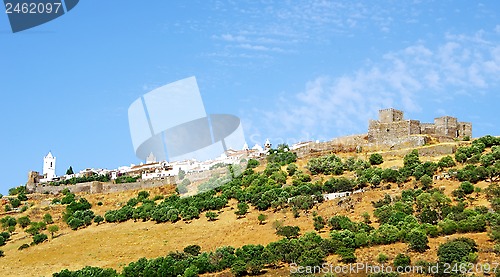 Image of Landscape of Monsaraz and castle