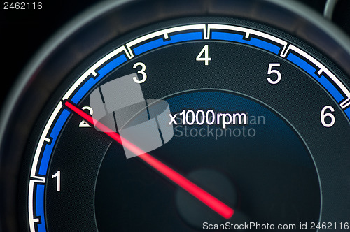 Image of tachometer