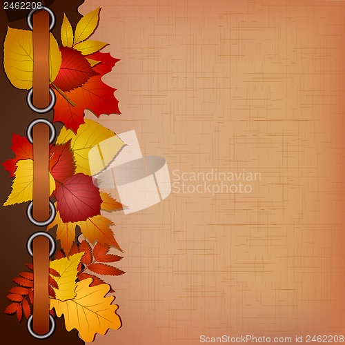 Image of Autumn cover for an album with photos