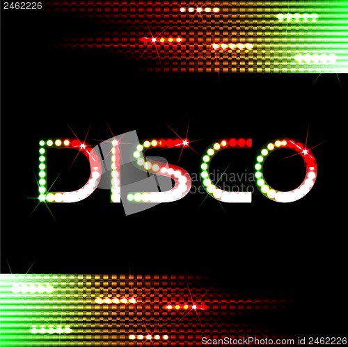 Image of Disco lights background