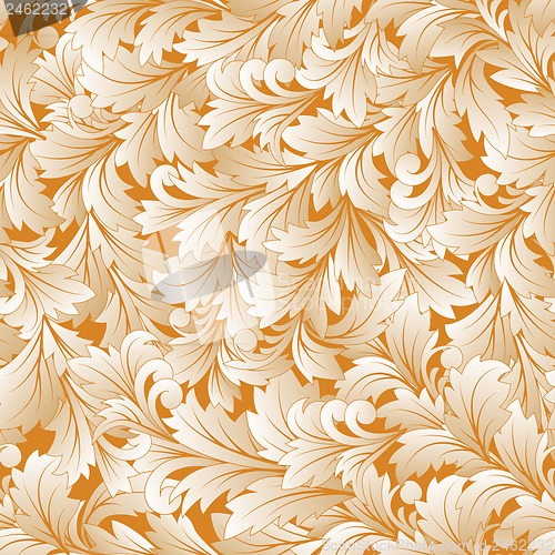 Image of seamless floral background