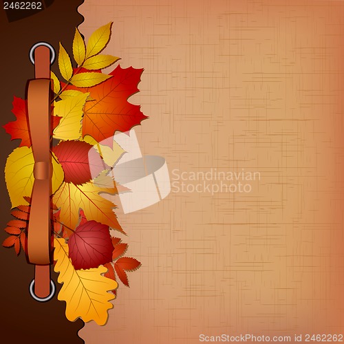 Image of Autumn cover for an album with photos