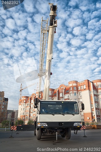 Image of mobile crane