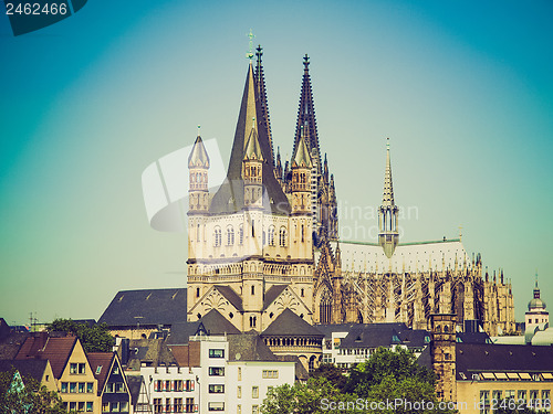 Image of Retro look Koeln Dom