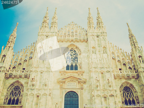 Image of Retro look Duomo, Milan