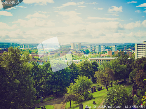 Image of Retro looking Glasgow picture