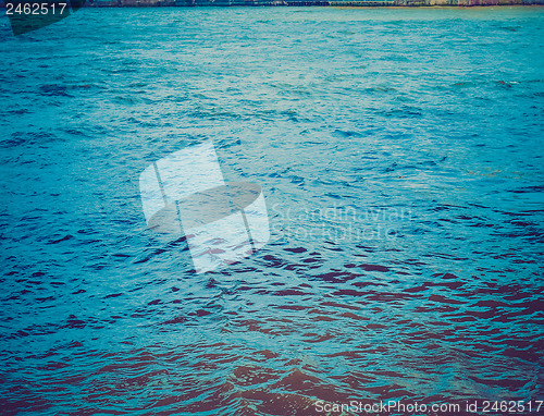 Image of Retro look water background