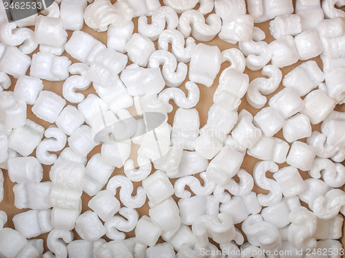 Image of Polystyrene beads background