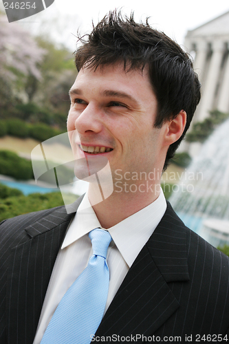 Image of Happy businessman