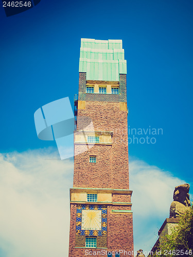 Image of Retro look Wedding Tower in Darmstadt