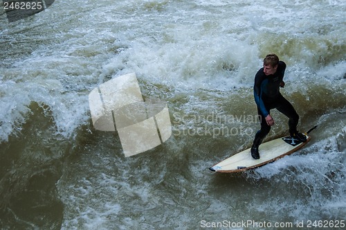 Image of Eisbach Surfer