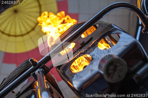 Image of Heating the air
