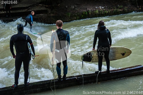 Image of Eisbach Surfer