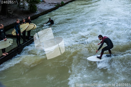 Image of Eisbach Surfer