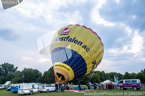 Image of Hot air balloon festival in Muenster, Germany